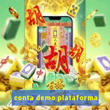 conta demo plataforma